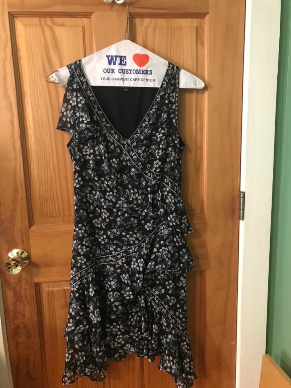 Max Studio London Ruffle Dress Size S